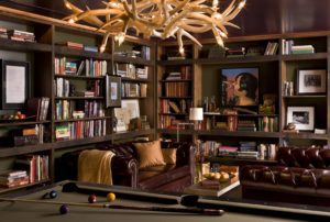 The Nines Hotel Library in Portland, Oregon