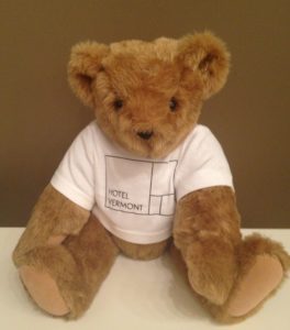 Hotel Vermont Teddy Bear