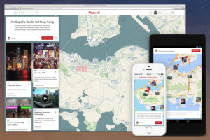 Tech for Travelers Pinterest Place Pins